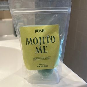 Mojito me bath bombs by perfectly posh. Perfect stocking stuffer. New
